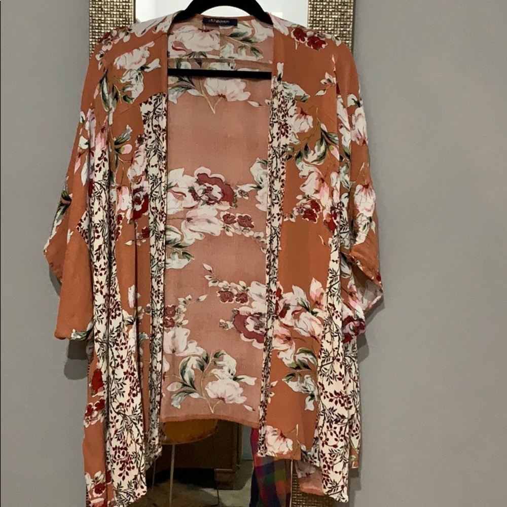 Short Plus size Kimono